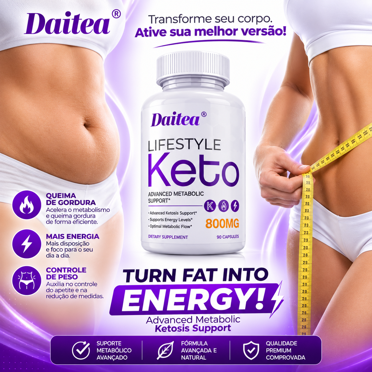 Keto BHB Fat Burner for Men & Women